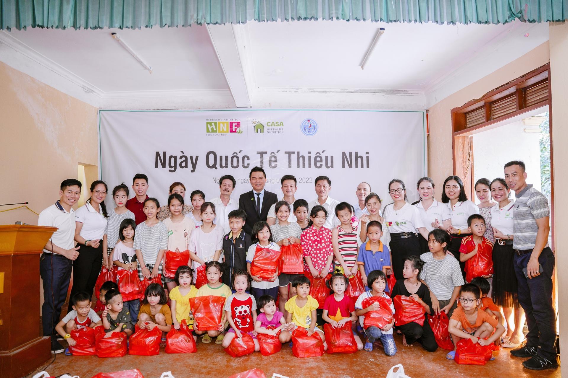 herbalife vietnam organizes international childrens day